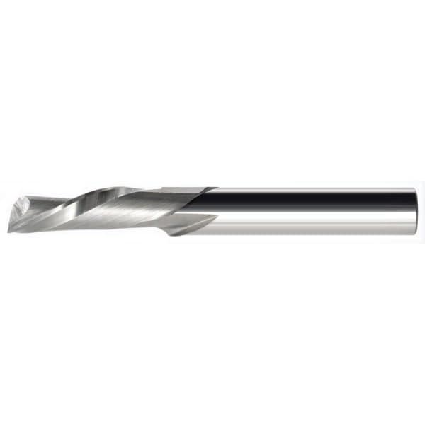 1/4x3/4x1/4x2-1/2 1FL Downcut Spiral (Hard Plastics and Aluminum) Endmill End WRouter
